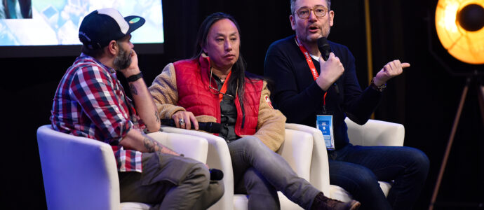 B&ocirc; Gaultier de Kermoal & Nicolas Gabion - Kaamelott - Paris Manga & Sci-Fi Show 33